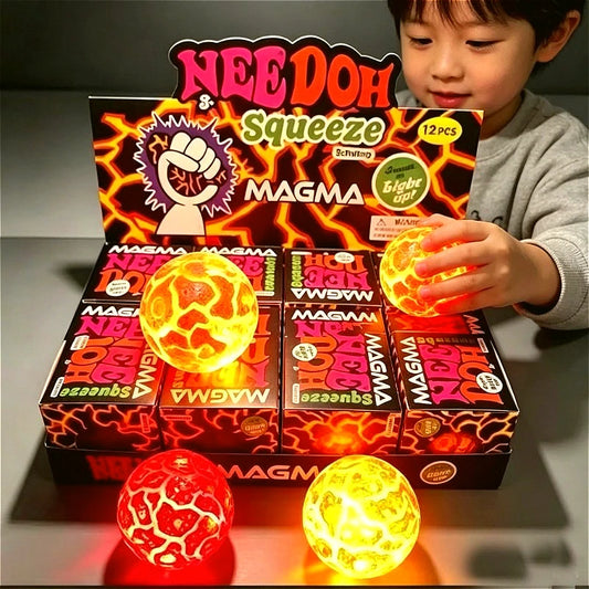 Needoh Flash Meteorite Ball Pinch Music Decompression Maltose Decompression Artifact Slow Rebound Decompression Vent Toy